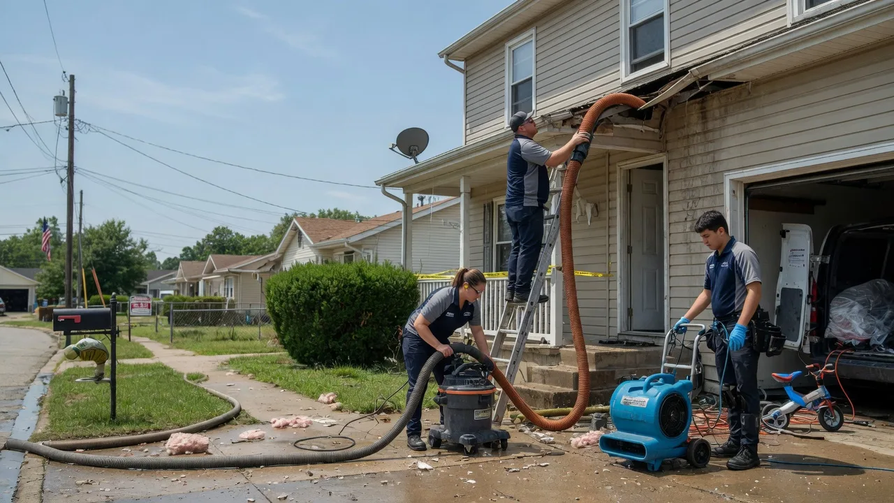 Water Damage Restoration in Hilltown, PA near me